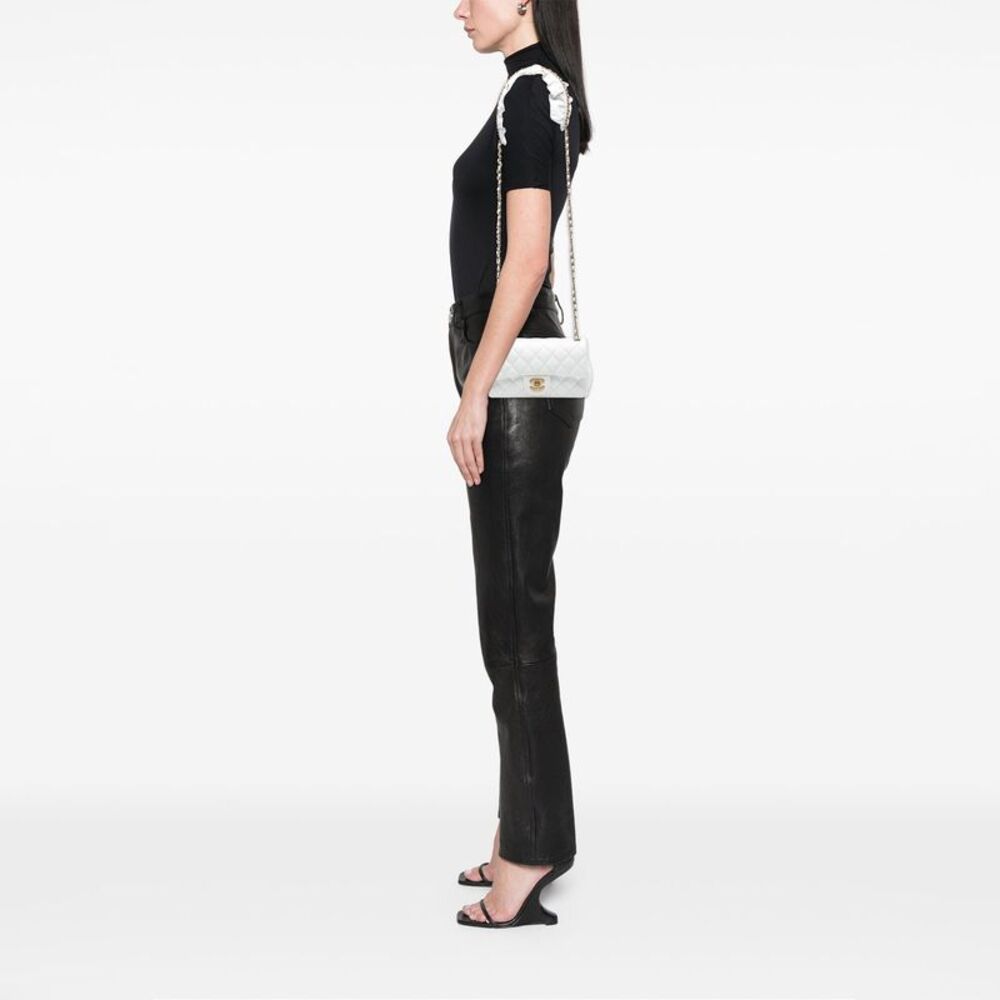 Chanel Mini Rectangular Classic Lambskin Romance … - image 7